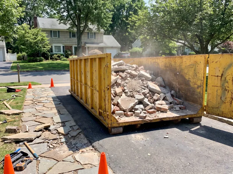 Concrete & Heavy Debris Dumpster Rental dumpster in Yonkers